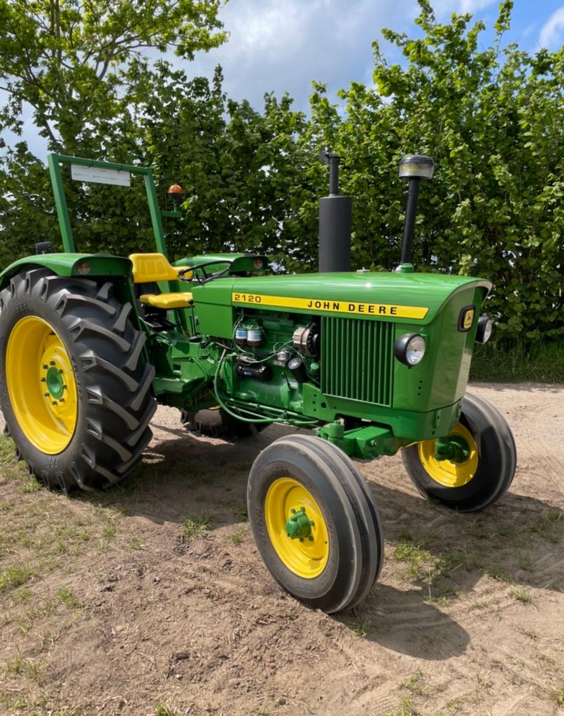 John deere 2120 volledig gerestaureerd, Enlèvement, John Deere