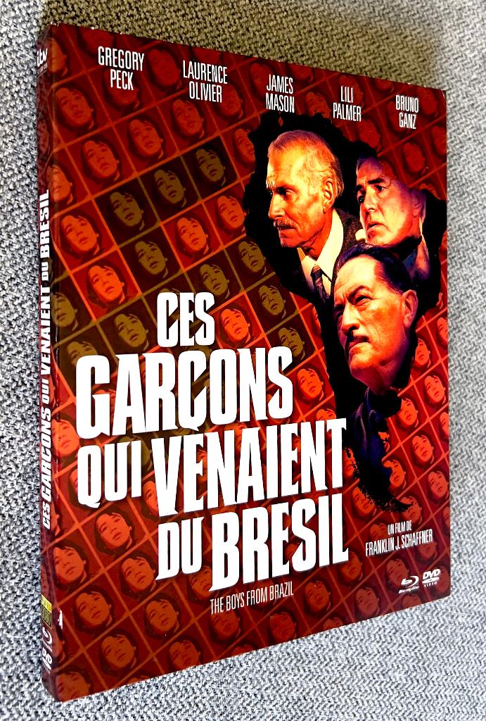 CES GARÇONS QUI VENAIENT DU BRÉSIL // 1 BLURAY (HD) + 1 DVD, Enlèvement ou Envoi, Comme neuf, Classiques