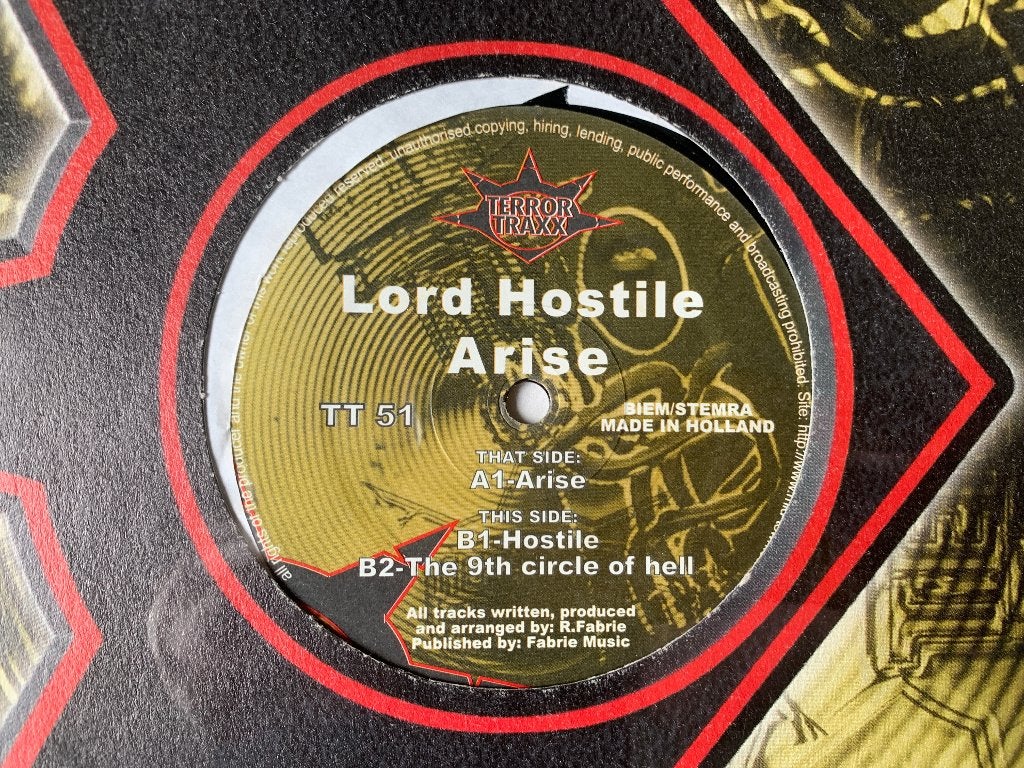 Lord Hostile – Arise, Enlèvement ou Envoi, Hardcore