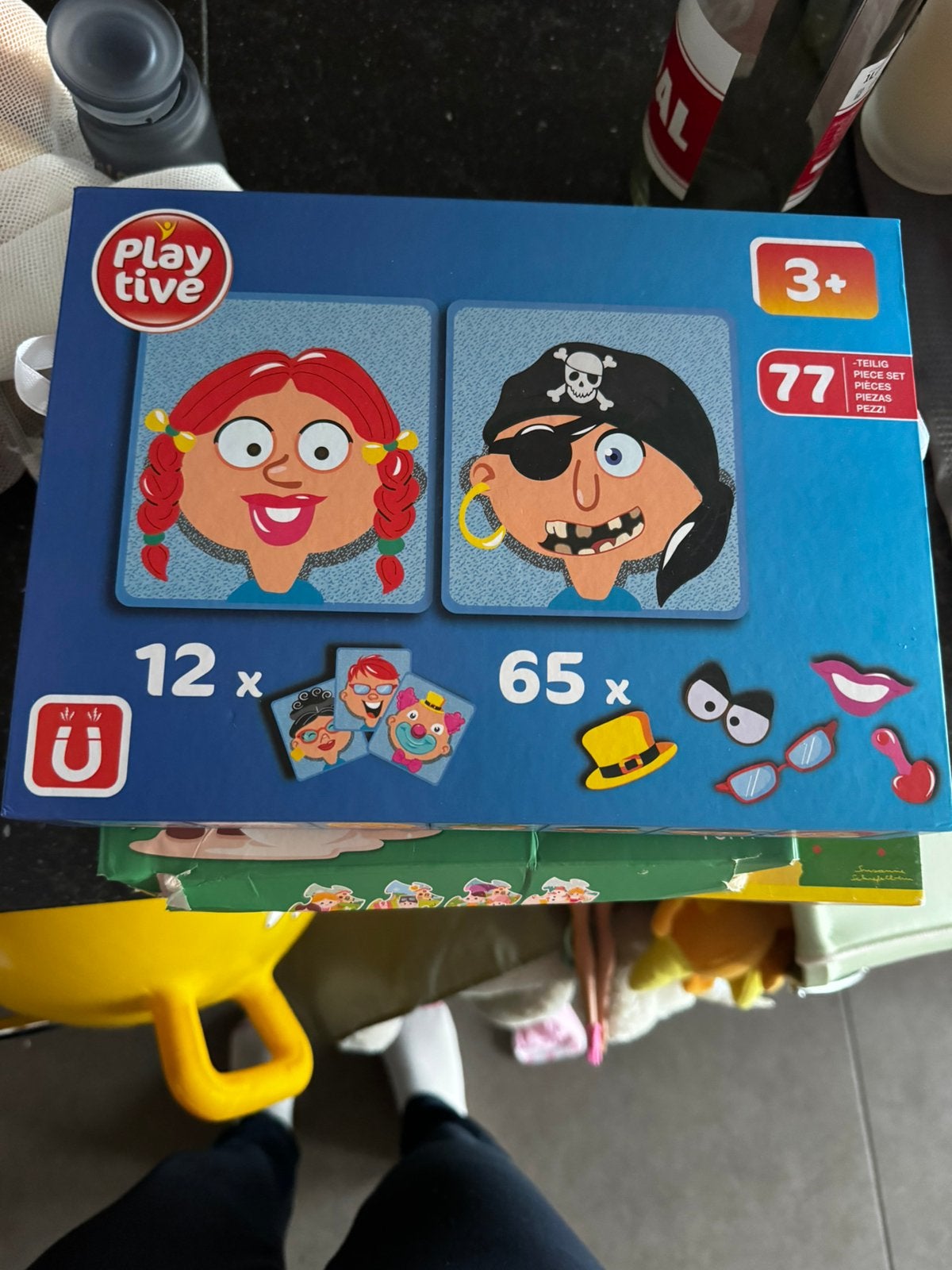 Magneet spelletje, Kinderen en Baby's, Speelgoed | Educatief en Creatief, Ophalen of Verzenden, Zo goed als nieuw, Puzzelen
