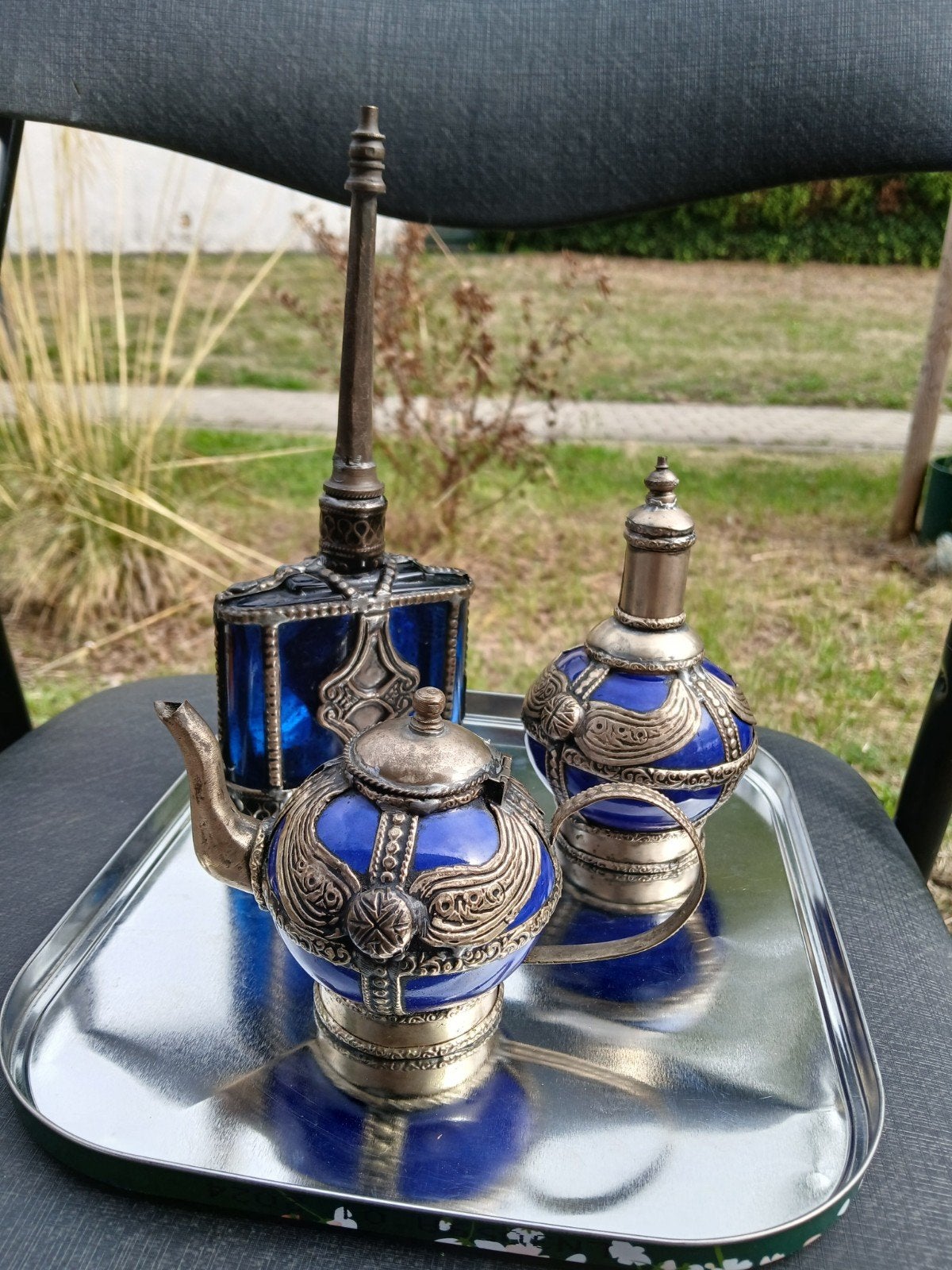 lot bouteilles marocaine, Antiquités & Art, Antiquités | Services (vaisselle) complet, Enlèvement ou Envoi
