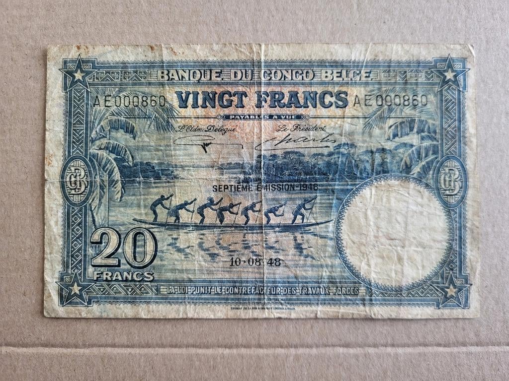 Belgisch-Congo-ticket