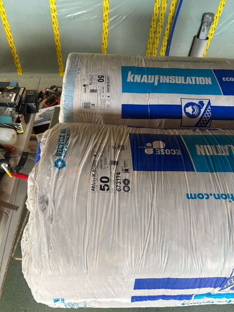 Knauf acoustifit, Ophalen, Nieuw, 15 m² of meer, Muurisolatie