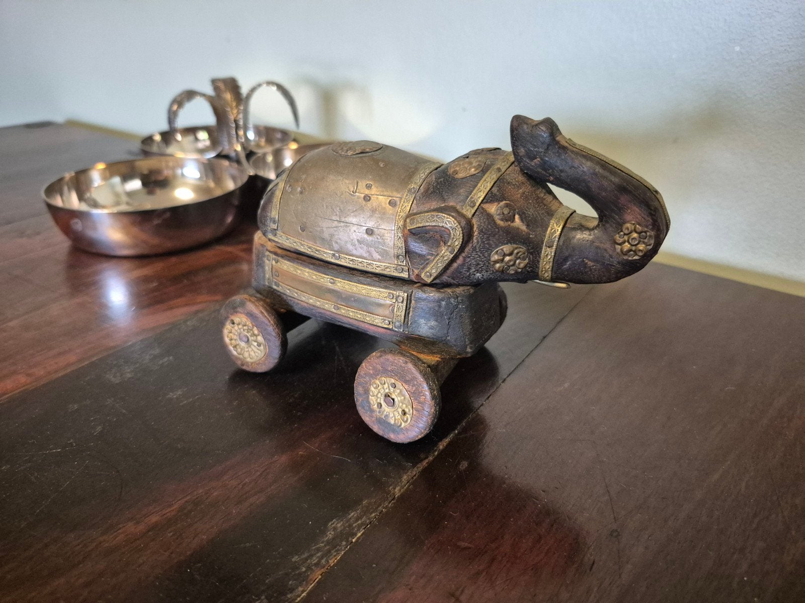 boîte à bijoux ancienne en bois de 1900, Antiquités & Art, Enlèvement ou Envoi