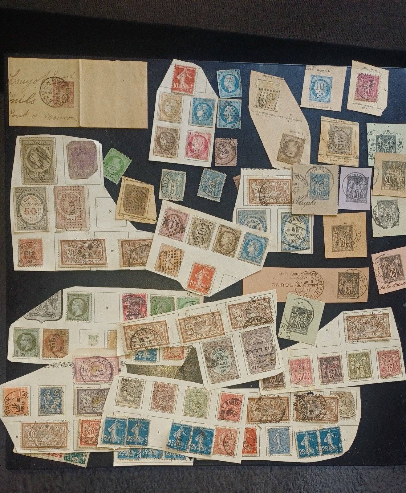 Ancienne timbres France, Timbres & Monnaies, Enlèvement
