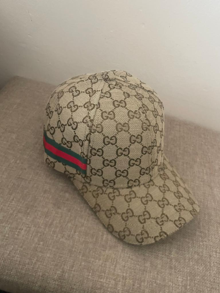 Casquette Gucci beige, Kleding | Heren, Hoeden en Petten, Ophalen of Verzenden, Zo goed als nieuw, Pet