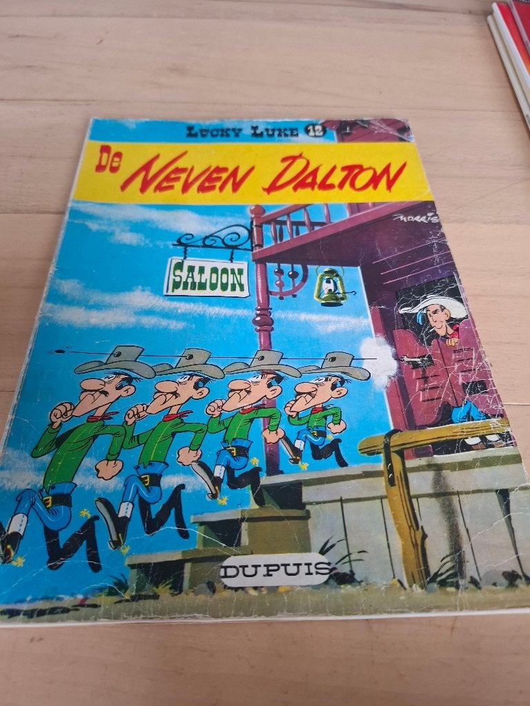 Lucky luke de neven dalton, Enlèvement ou Envoi, Une BD, Utilisé, Morris