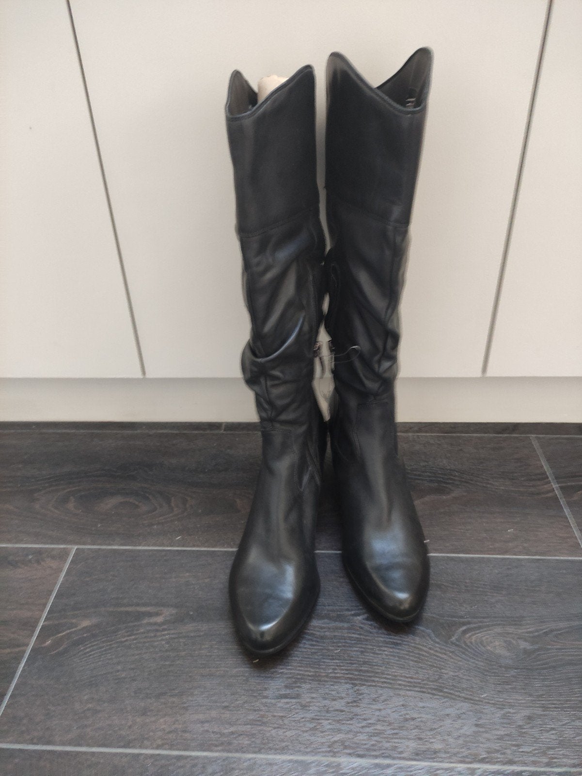 bottes en cuir