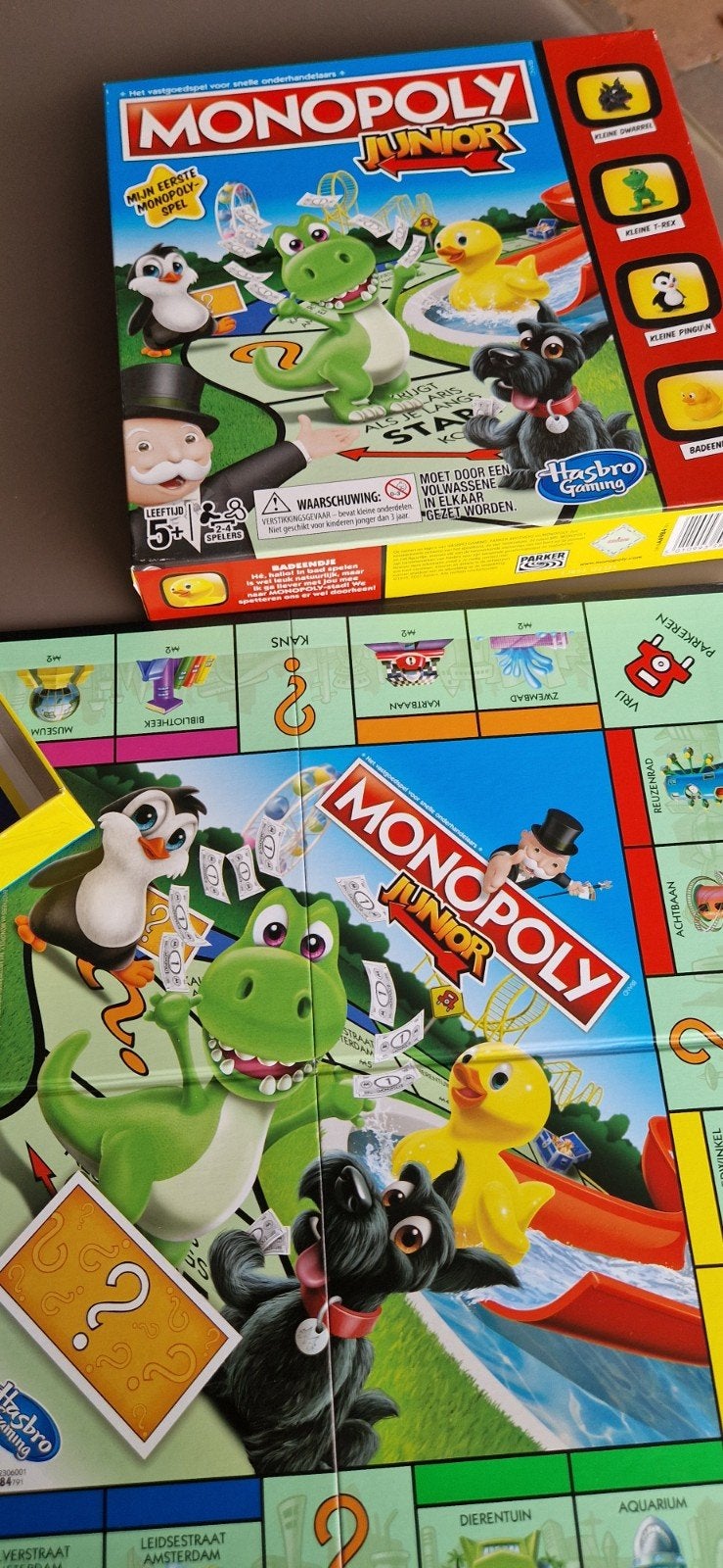 Spel Monopoly junior, Hobby en Vrije tijd, Ophalen of Verzenden