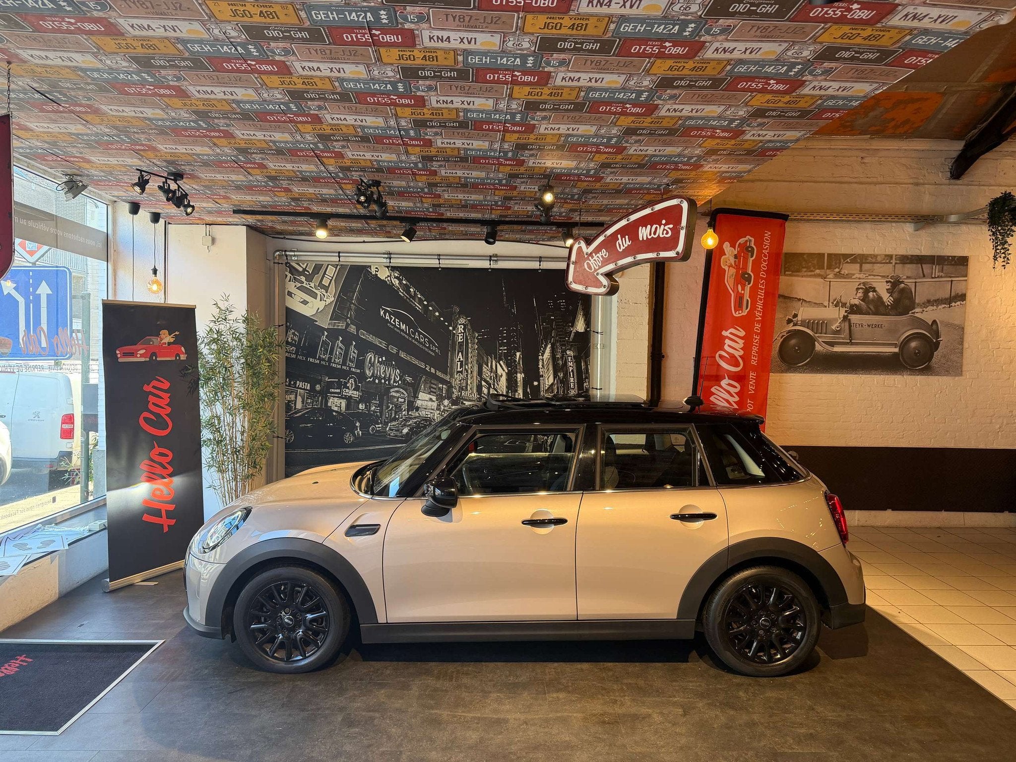 MINI Cooper 1.5A * LIFT * PANO * CAM * VOLANT CHAUFFANT * 1E, Autos, 100 kW, Argent ou Gris, Achat, Euro 6
