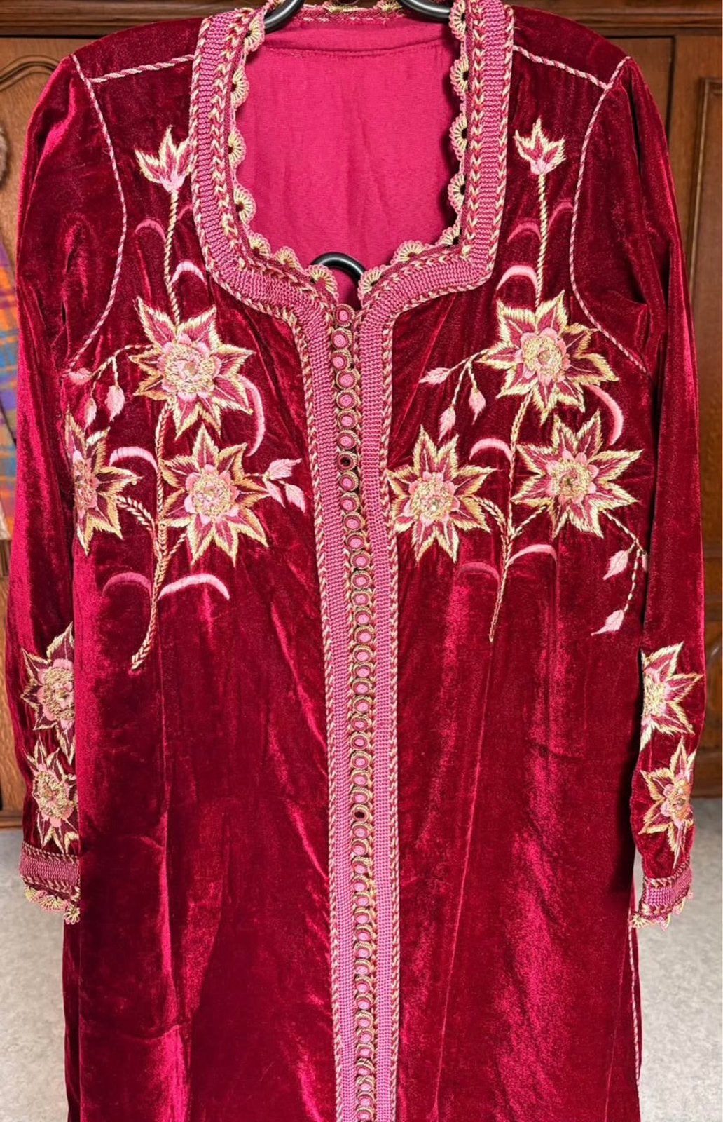 Kaftan, Robe de gala, Taille 38/40 (M), Comme neuf, Enlèvement