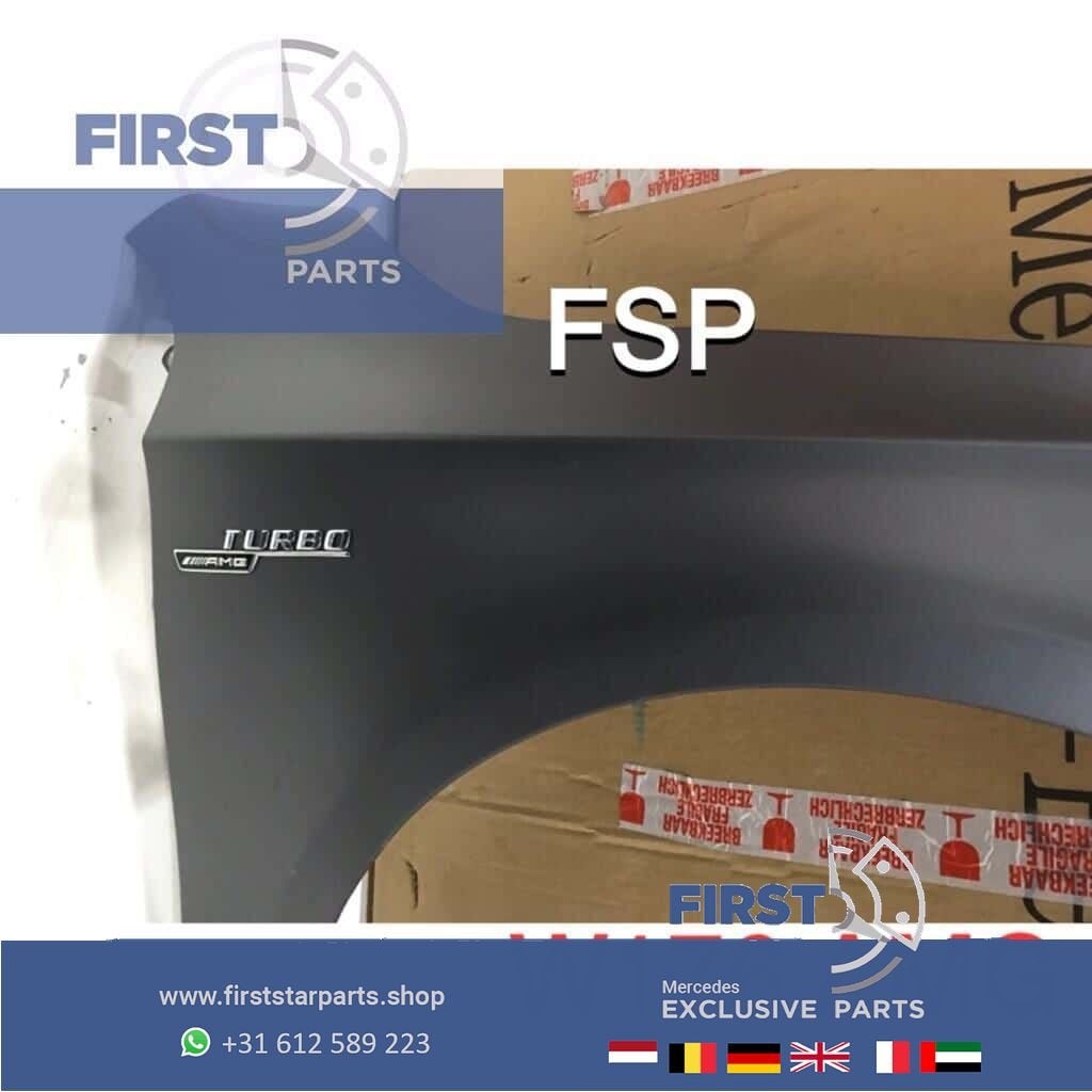 W176 A45 AMG zijscherm Mercedes A Klasse 2012-2018 45 GRIJS, Garde-boue, Droite, Utilisé, -