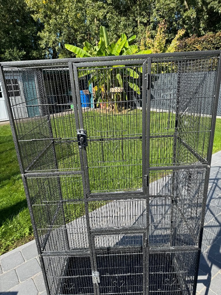 Vogelkooi, Ophalen, Zo goed als nieuw, Metaal, Vogelkooi