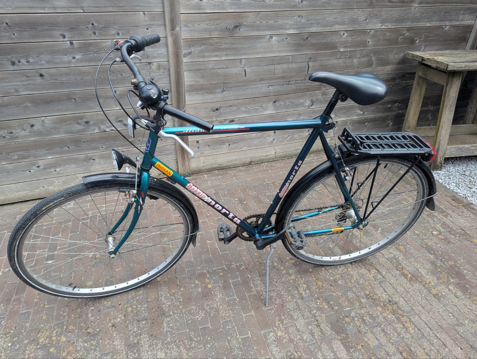 Herenfiets zoekt laatste leven, Ophalen