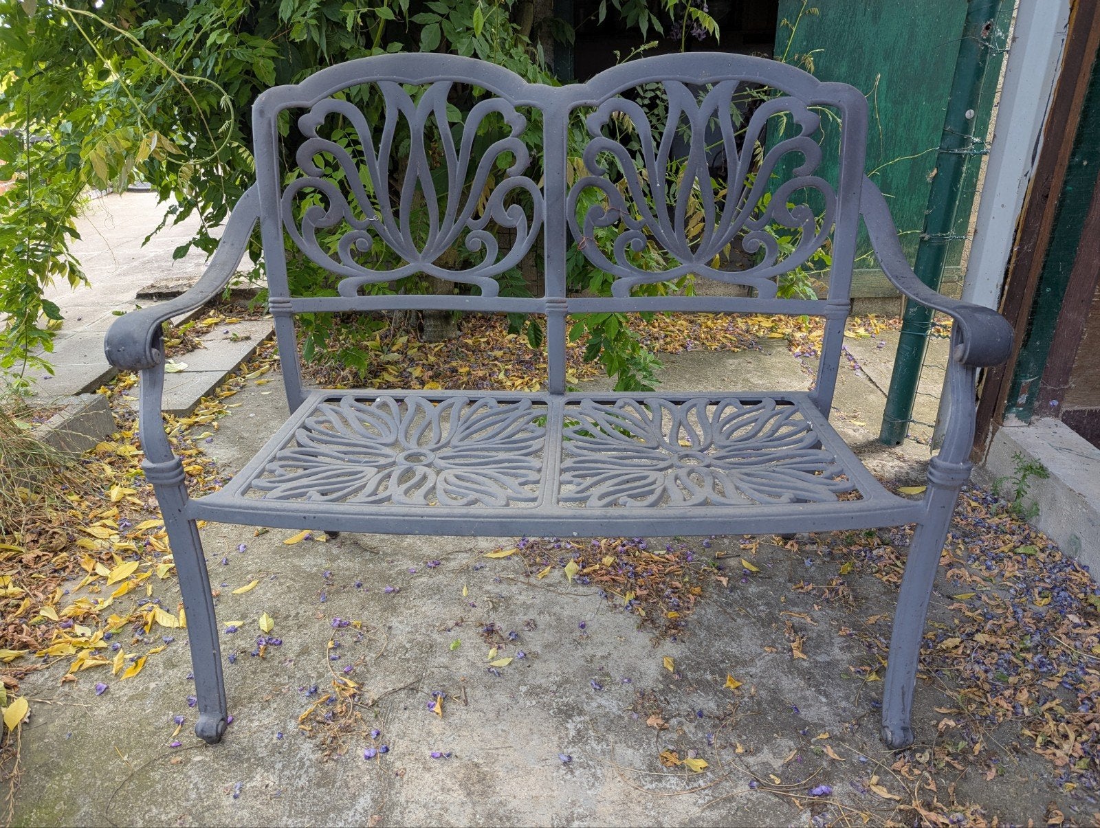 banc de jardin, Enlèvement