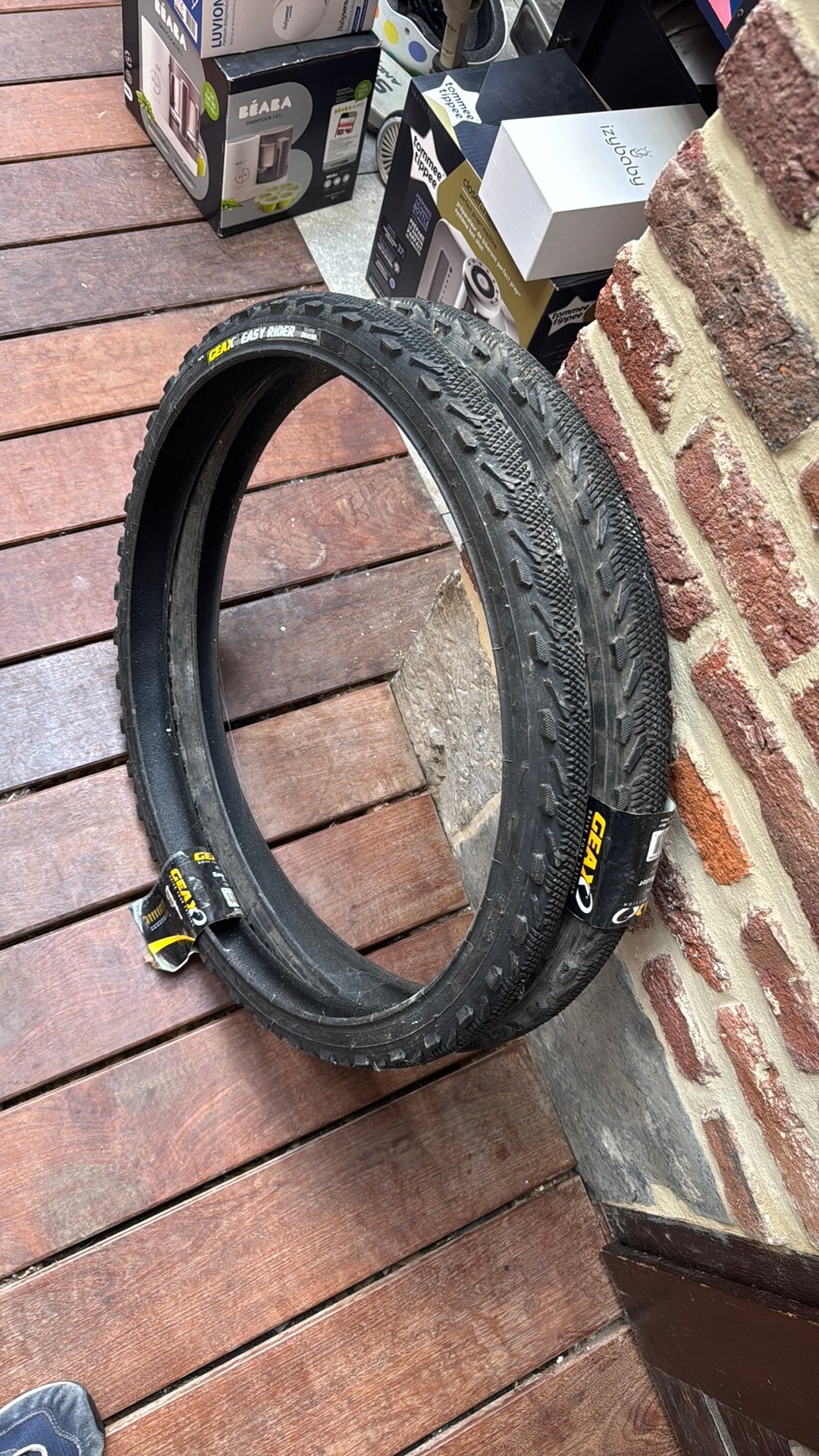 Pneus vélo mixte route/terre de 26 pouces. Neufs, Vélos & Vélomoteurs, Vélos Pièces, Neuf, Caoutchouc, Pneu, Enlèvement
