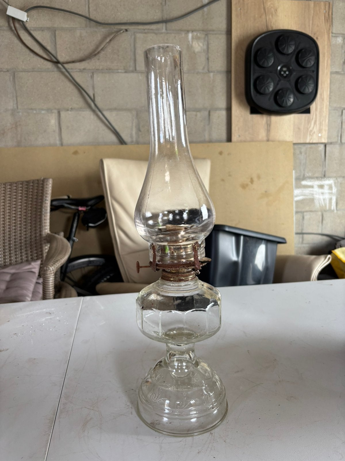 Petroleumlamp, Antiek en Kunst, Ophalen of Verzenden