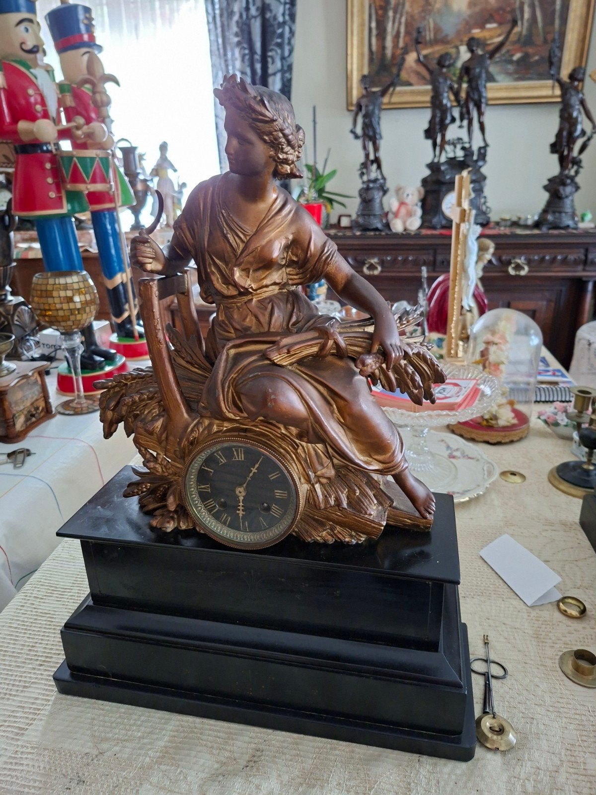 oude klok, Antiek en Kunst, Ophalen