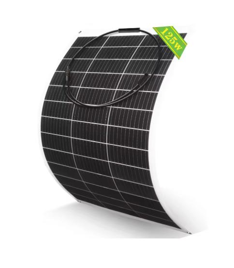 Nieuwe Draagbare 125watt Flexibele Zonnepaneel OFFGRID, Verzenden, Nieuw