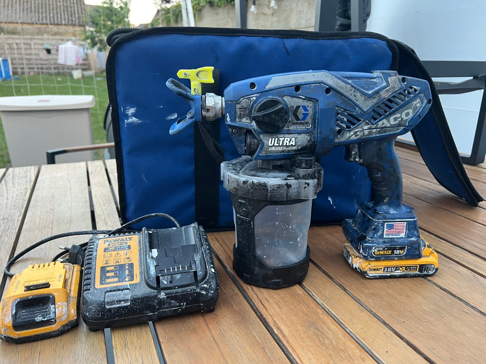 Graco ultra airless met volledig nieuwe pomp, Ophalen, Zo goed als nieuw