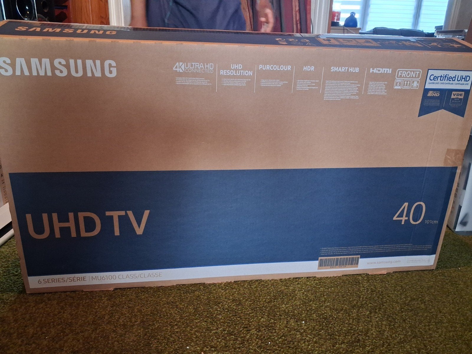Samsung UE40MU6100 Zwart
40 inch, TV, Hi-fi & Vidéo, Appareils professionnels, Enlèvement, Audio