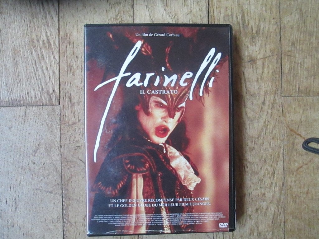 dvd farinelli ondertiteling enkel frans, CD & DVD, DVD | Drame, Italien, Comme neuf, Français, Historique ou Film en costumes