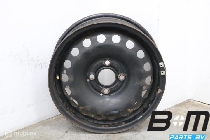 1 losse 14 inch stalen velg VW Up / Mii / Citigo 1S0601027, Gebruikt, Velg(en)
