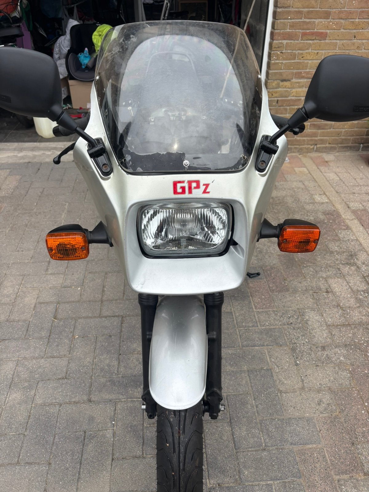 gpz 750 en cours de restauration a échangé, Motoren, Ophalen
