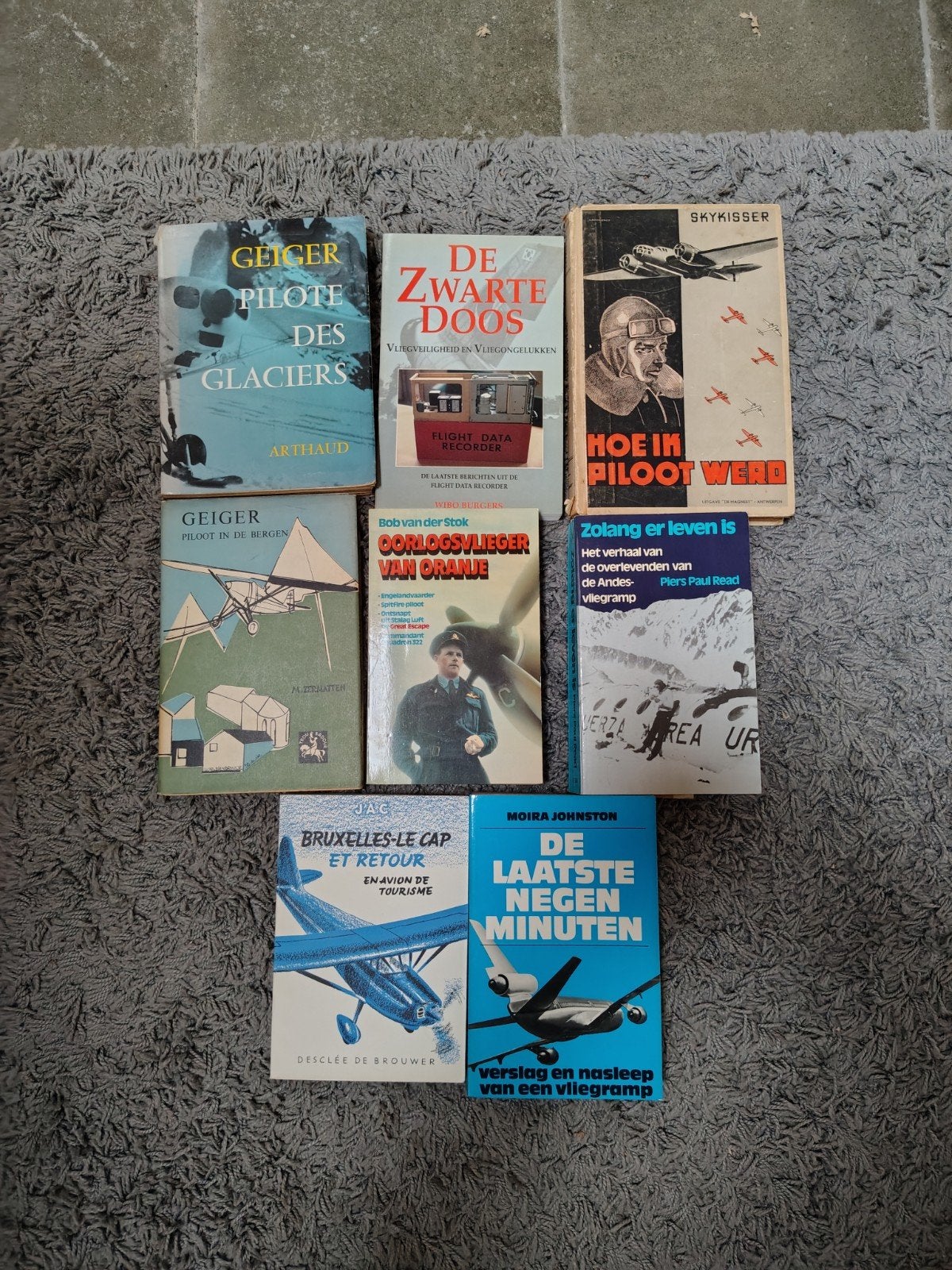 8 boeken thema luchtvaart, Boeken, Ophalen of Verzenden