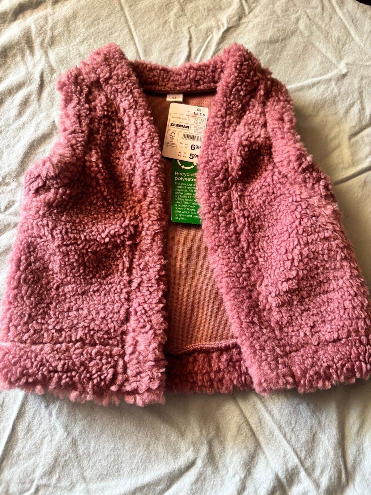 Mooi teddy jas., Zeeman, Meisje, Nieuw, Ophalen of Verzenden