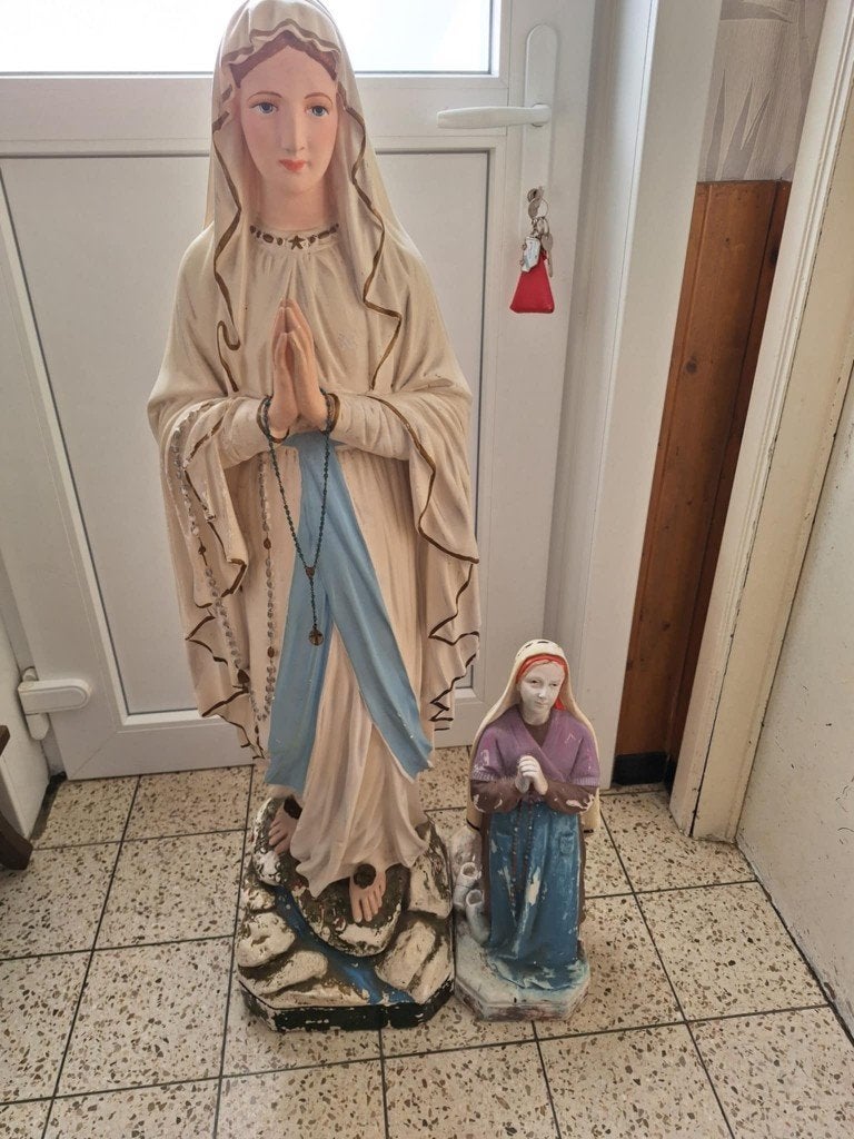 Statue (Notre-Dame de Lourdes) 1M20, Ophalen