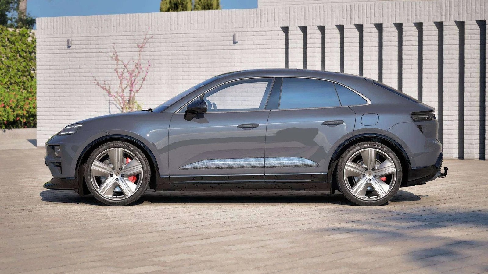 Porsche Macan Turbo EV/Full Option/As New/Slate Grey Neo/Top, Auto's, Porsche, Automaat, 5 deurs, 639 pk, 2480 kg