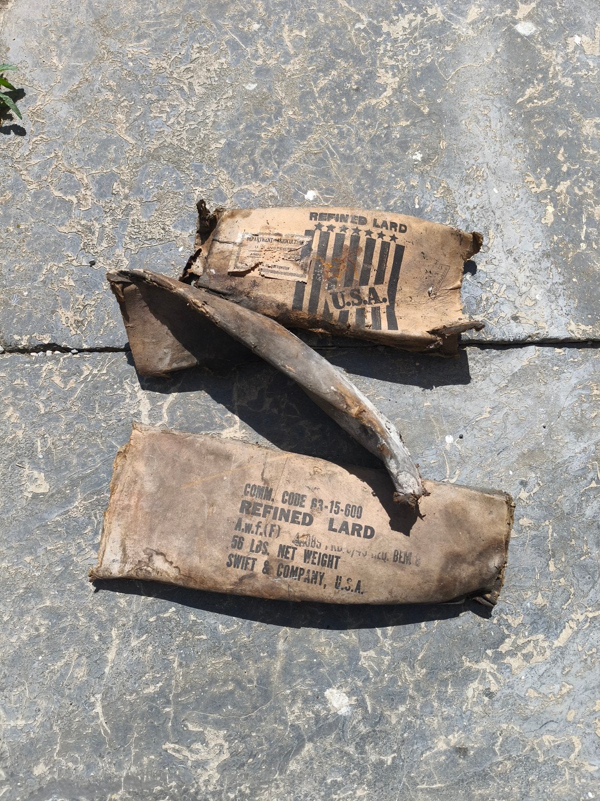vestige de carton us relique, Enlèvement ou Envoi