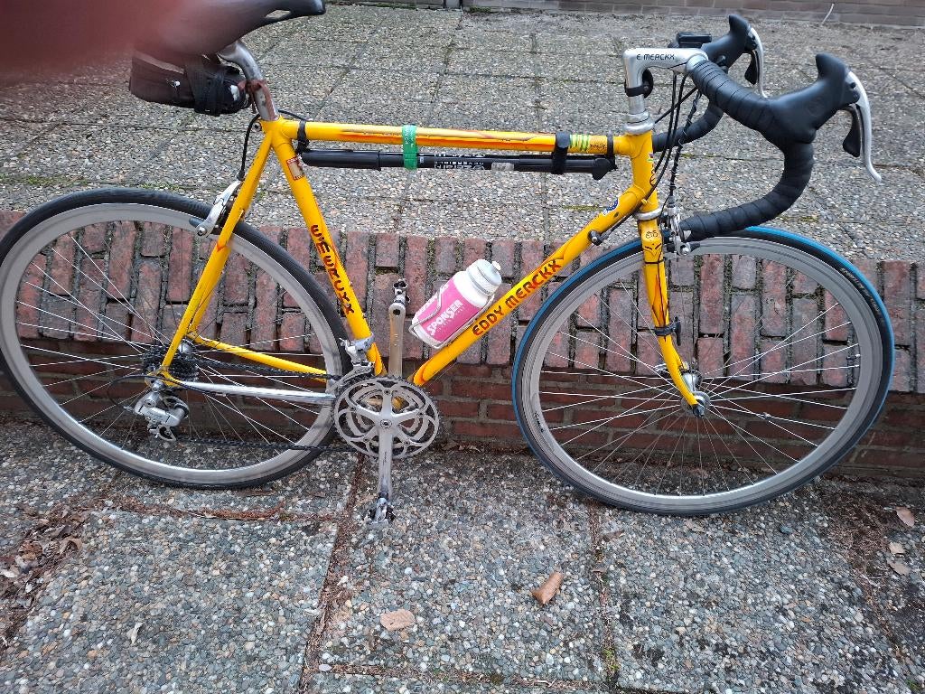 koersfiets  eddy  merckx, Vélos & Vélomoteurs, Vélos | Vélos de course, Autres marques, Titane, Comme neuf, Enlèvement