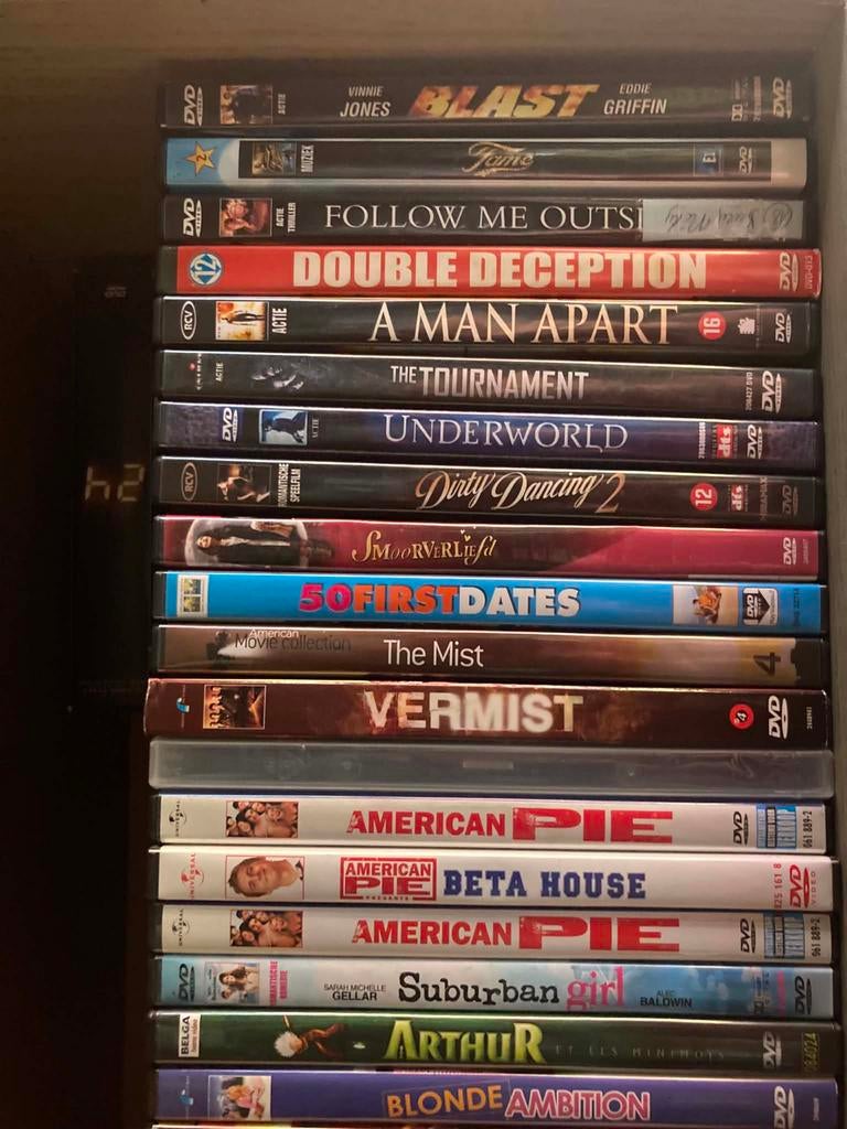 Dvd’s te koop, verschillende genres, Ophalen, Zo goed als nieuw