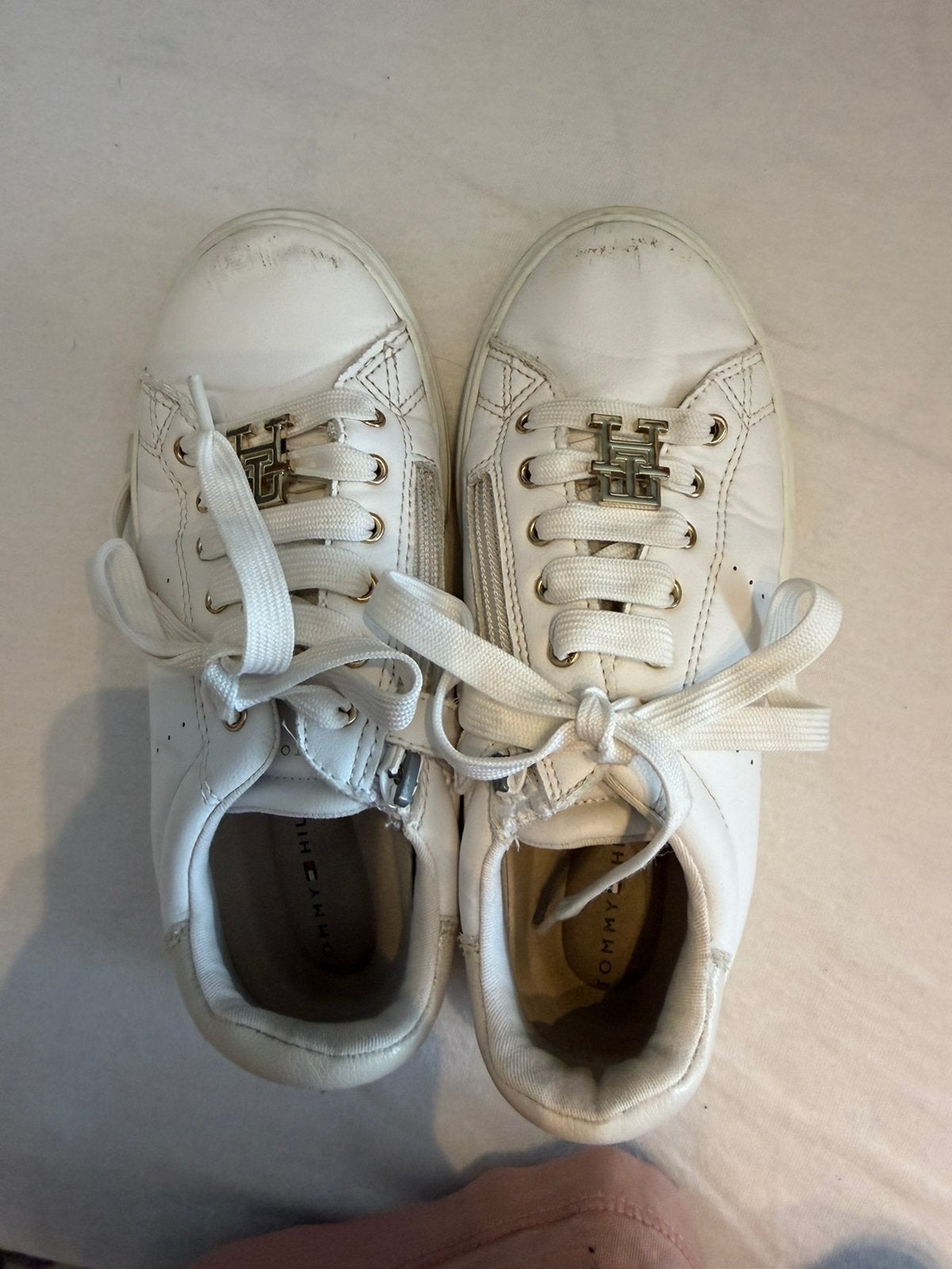 Tommy hilfiger schoenen, Kleding | Dames, Schoenen, Verzenden, Gedragen, Wit