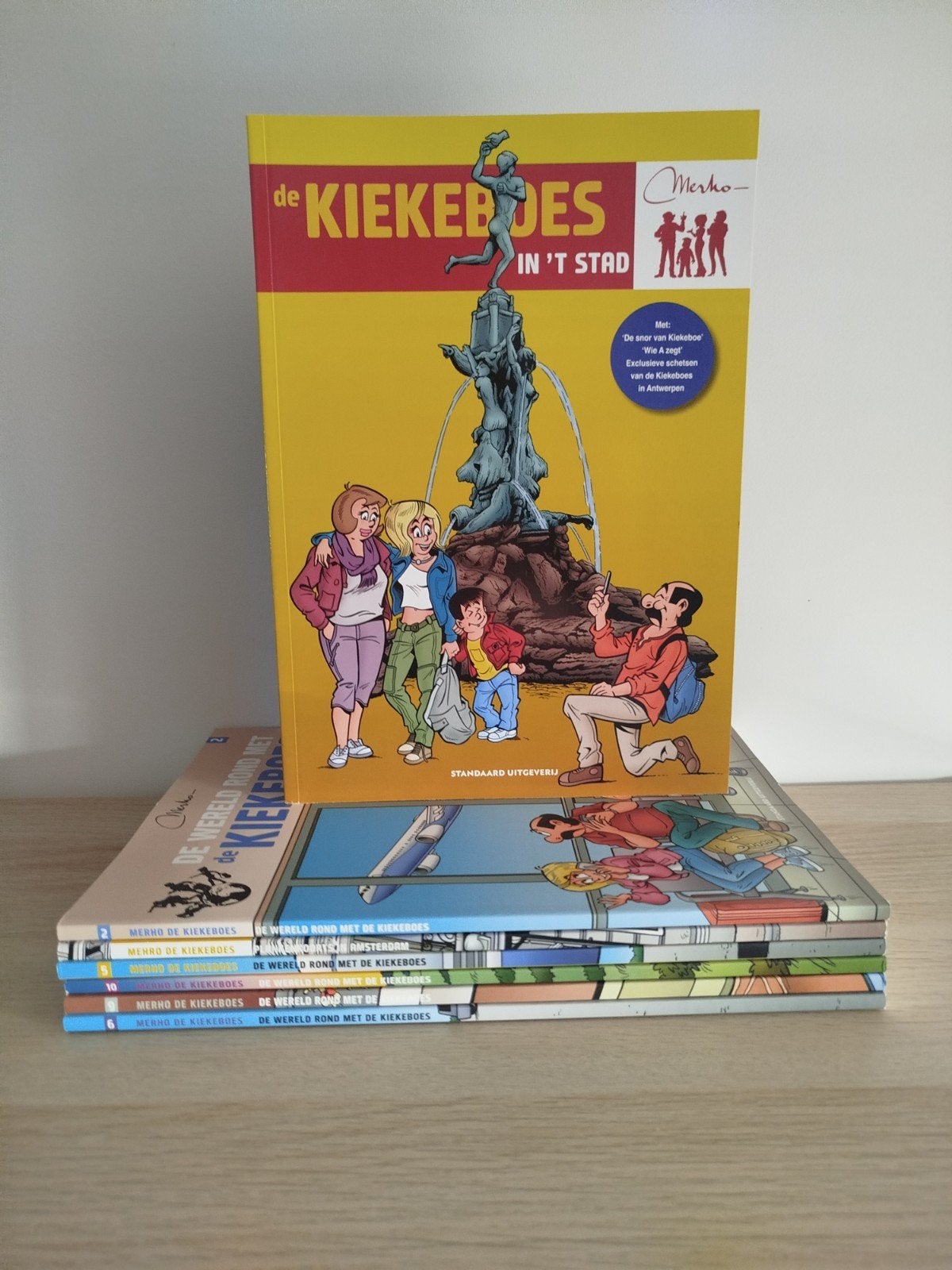 7 speciale albums kiekeboe, Enlèvement ou Envoi