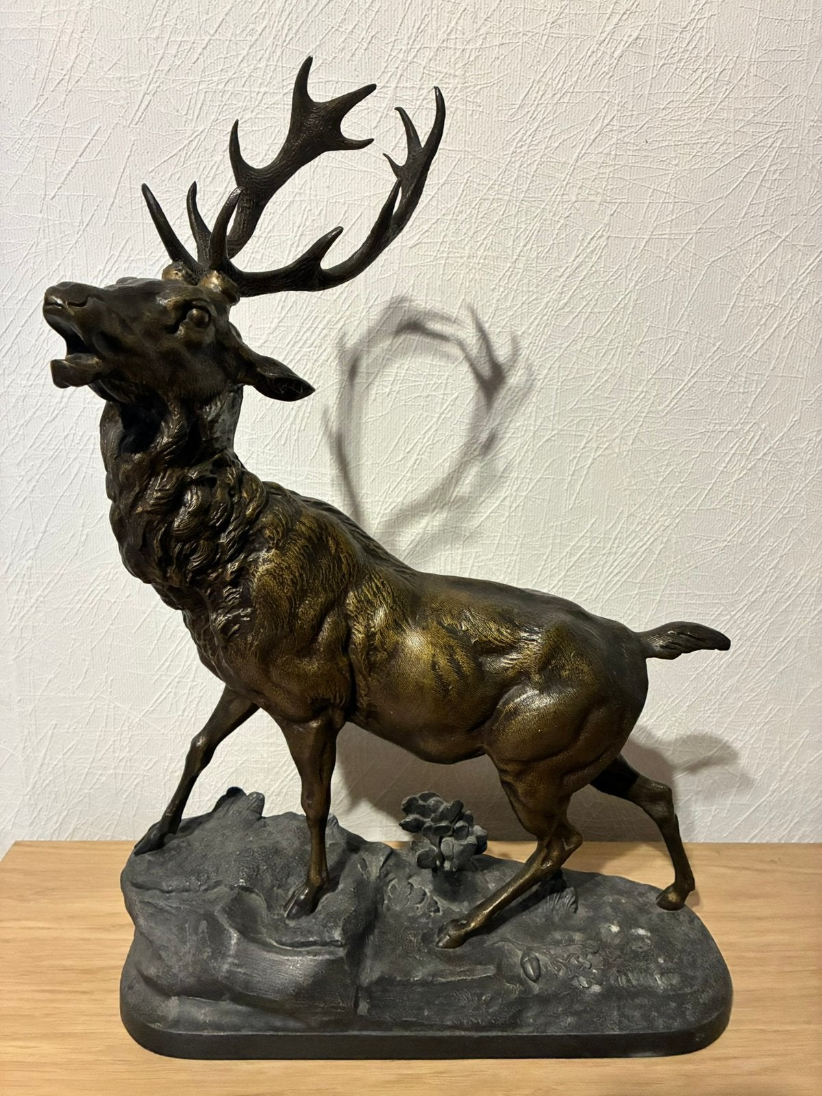 Cerf en bronze, Antiquités & Art, Enlèvement ou Envoi, Bronze