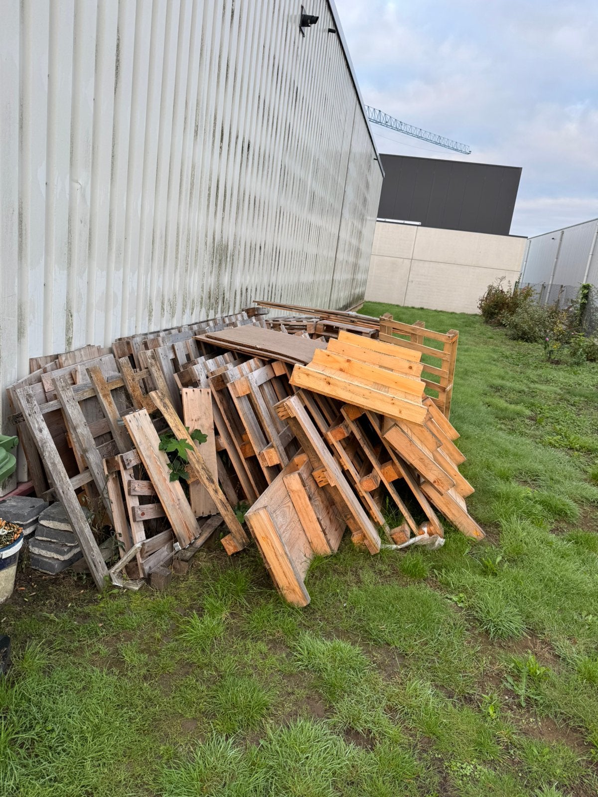 Houten paletten, Moins de 3 m³, Enlèvement, Bûches