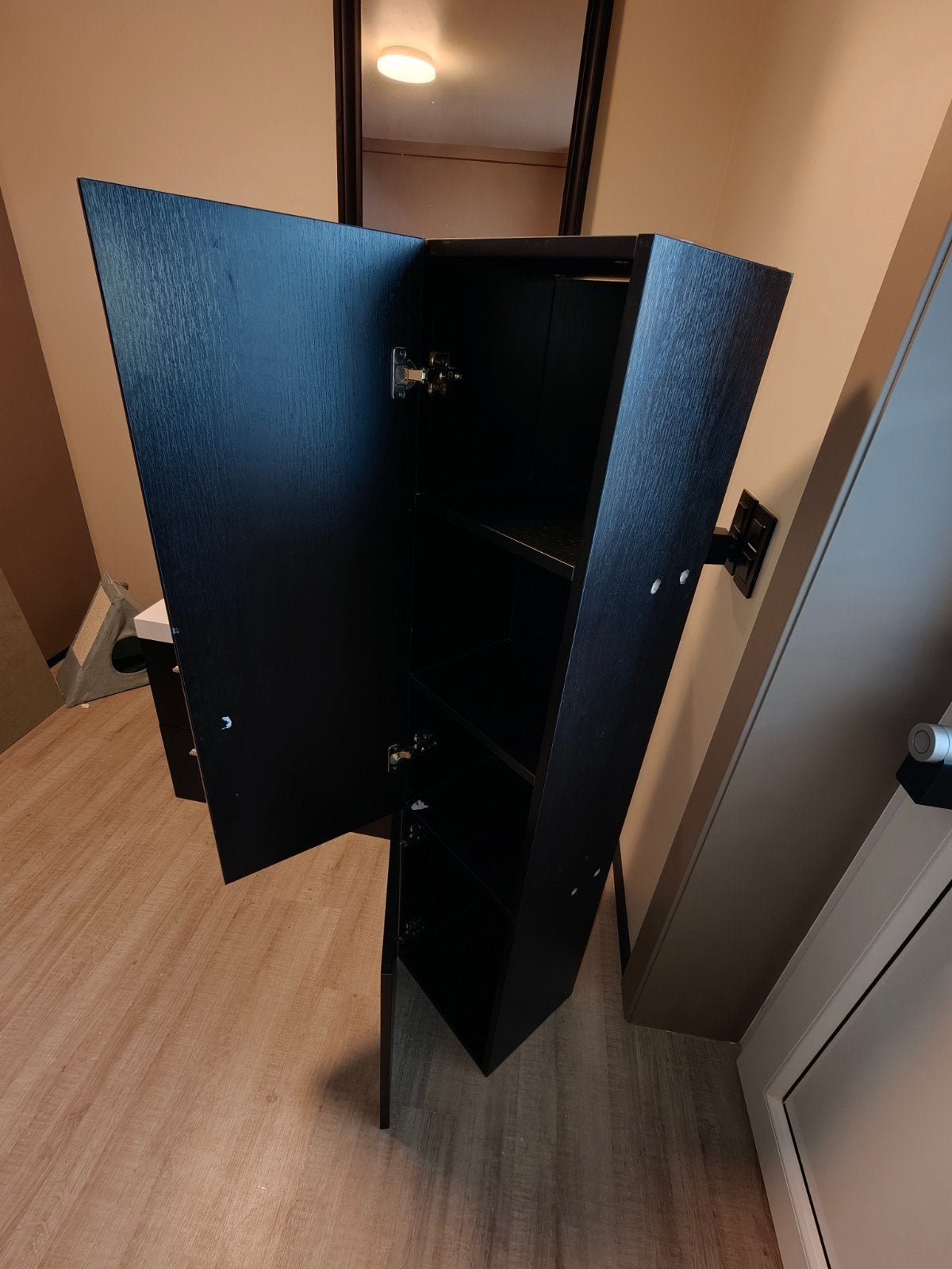 Ikea kast zwart, Antiek en Kunst, Ophalen