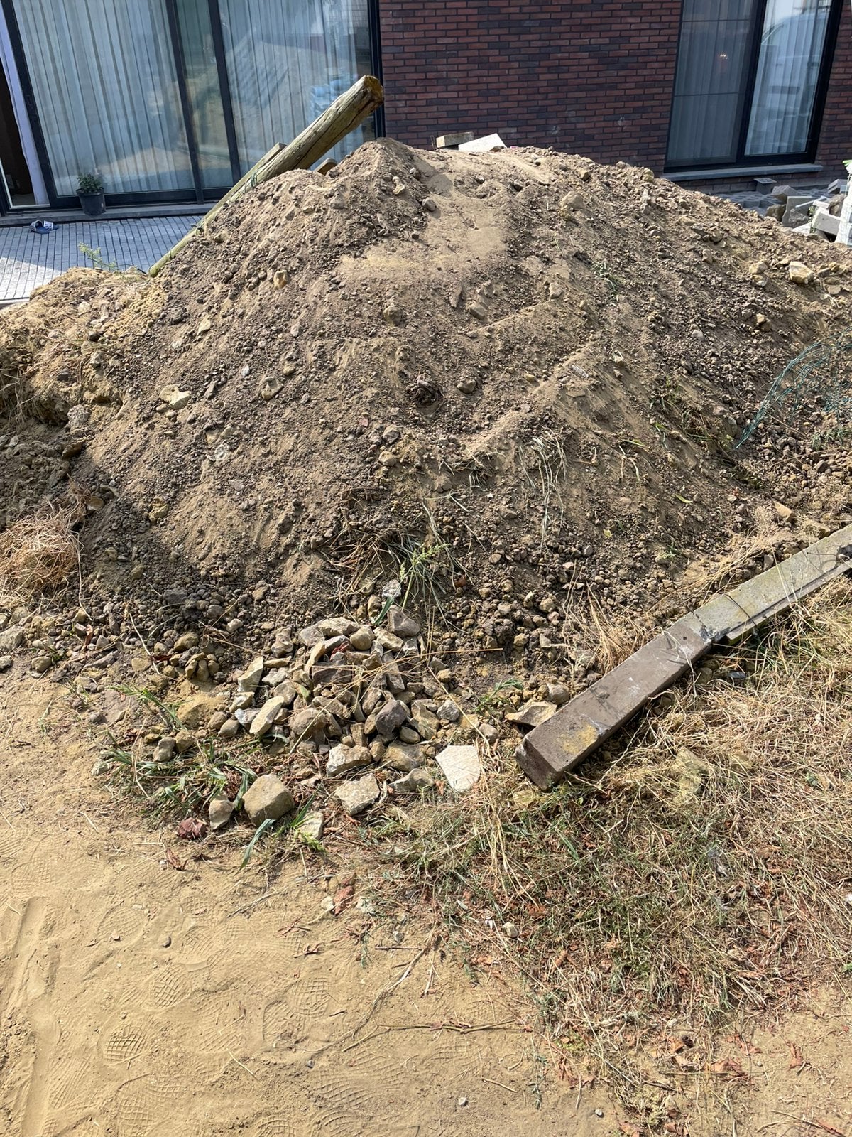 Aanvulgrond gratis, Tuin en Terras, Zand, Ophalen, Zo goed als nieuw