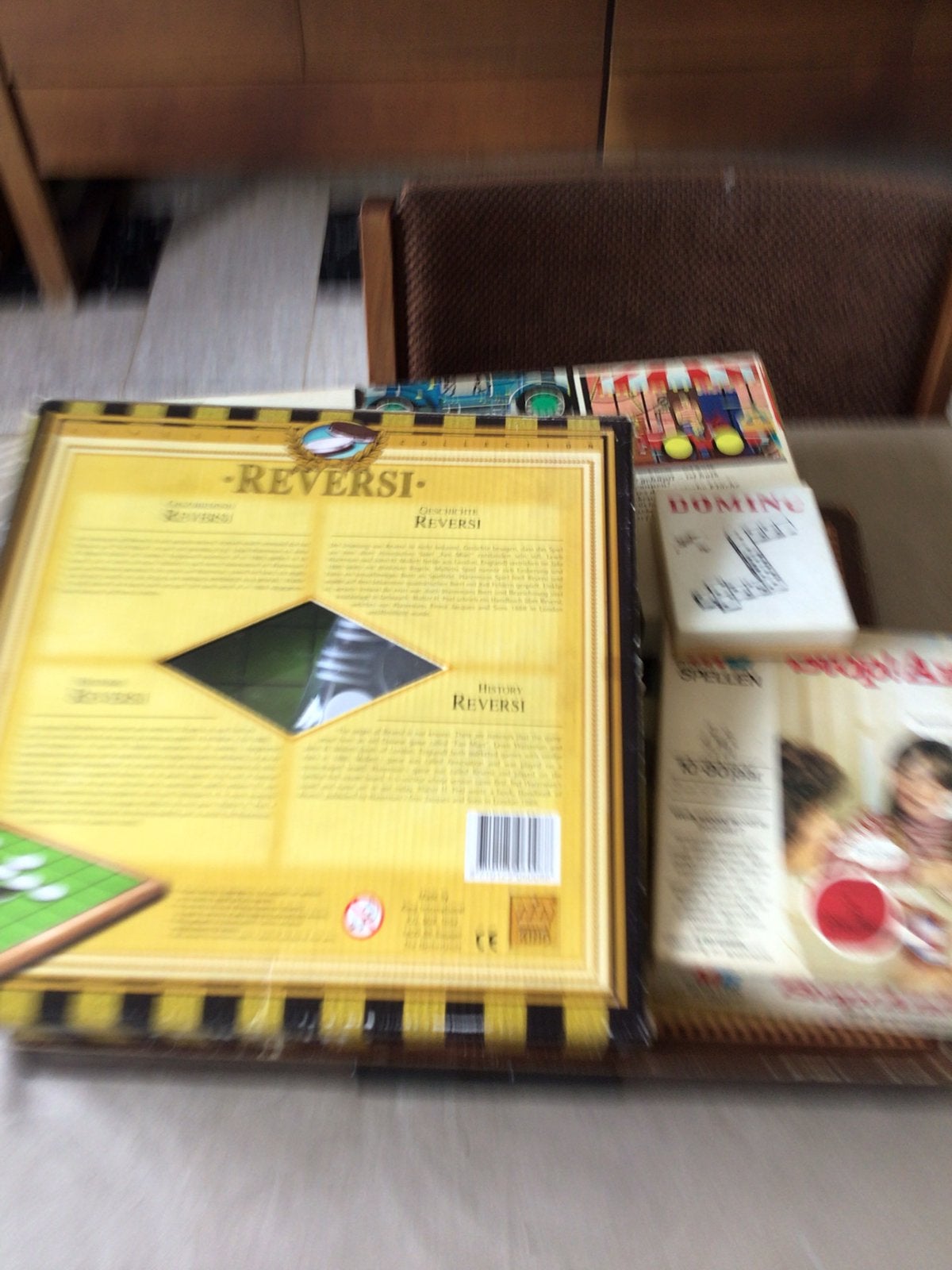 Set de 6 jeux de société vintage pour petits et grands, Hobby & Loisirs créatifs, Enlèvement, Utilisé