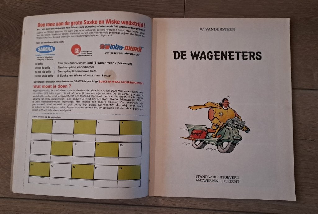 53 - Jerom - De Wageneters, Enlèvement ou Envoi, Willy Vandersteen, Une BD, Utilisé