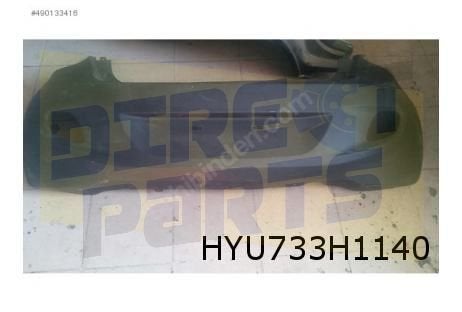 Hyundai i10 (1/14-1/17) achterbumper (versie Pure / zwart) O, Neuf, Arrière, -, Hyundai