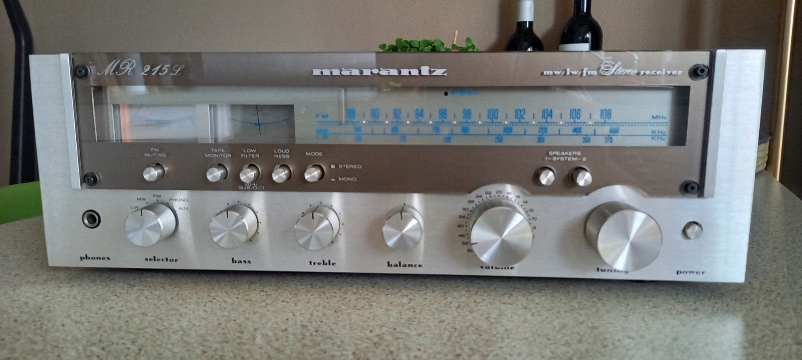 marantz mr215L radio versterker vintage, TV, Hi-fi & Vidéo, Marantz, Moins de 60 watts, Enlèvement, Stéréo