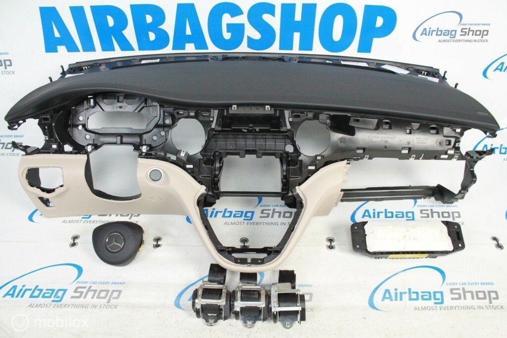 Airbag kit Tableau de bord Mercedes V klasse V447, Enlèvement ou Envoi, Utilisé