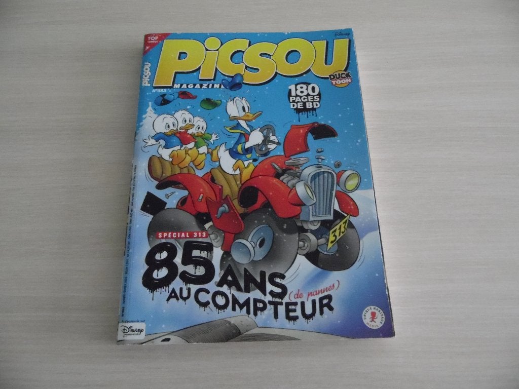 PICSOU MAGAZINE N°583, Enlèvement ou Envoi, Comme neuf, WALT DISNEY, Une BD