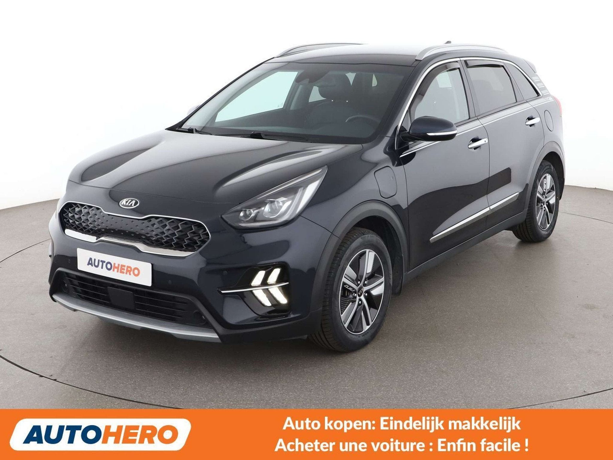 Kia Niro 1.6 Plug-in Hybrid Platin (automatique), Autos, Cuir, Achat, Euro 6, Noir