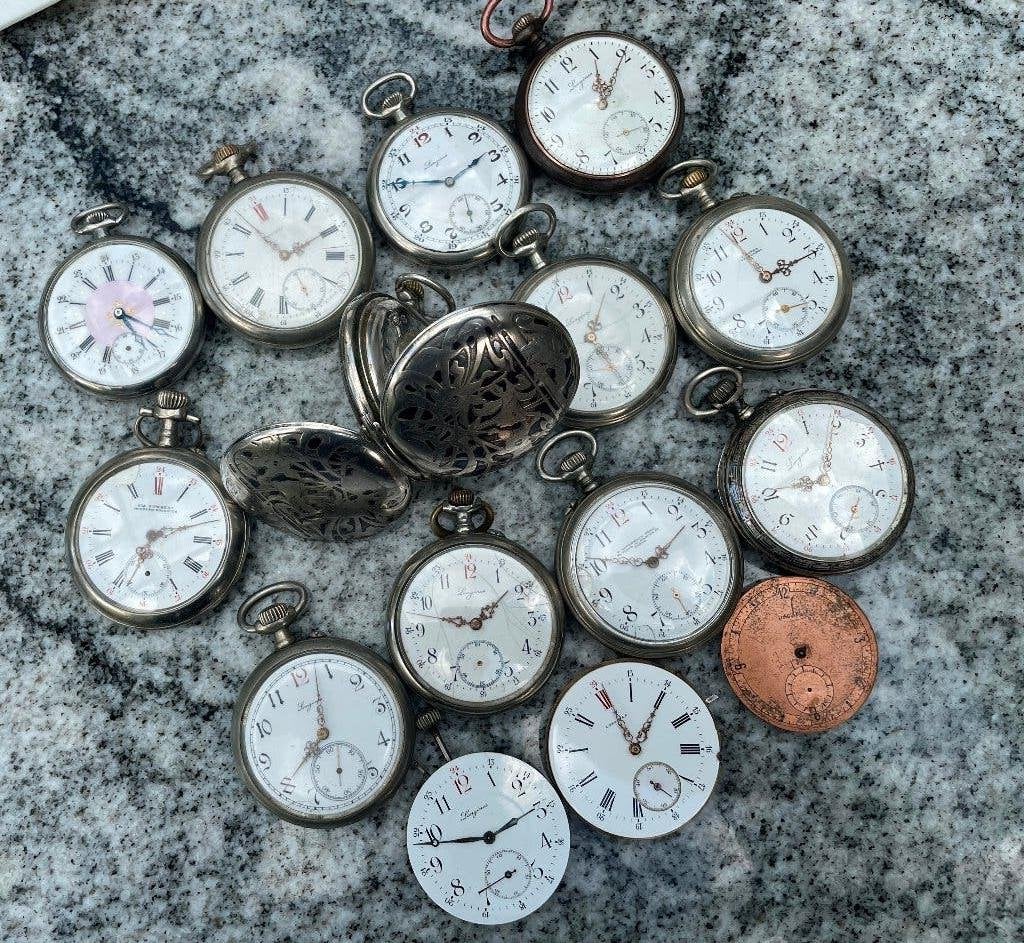 Montre LONGINES de poche lot de 15 montres, Bijoux, Sacs & Beauté, Montres | Femmes, Rolex, Enlèvement, Utilisé, Montre de poche