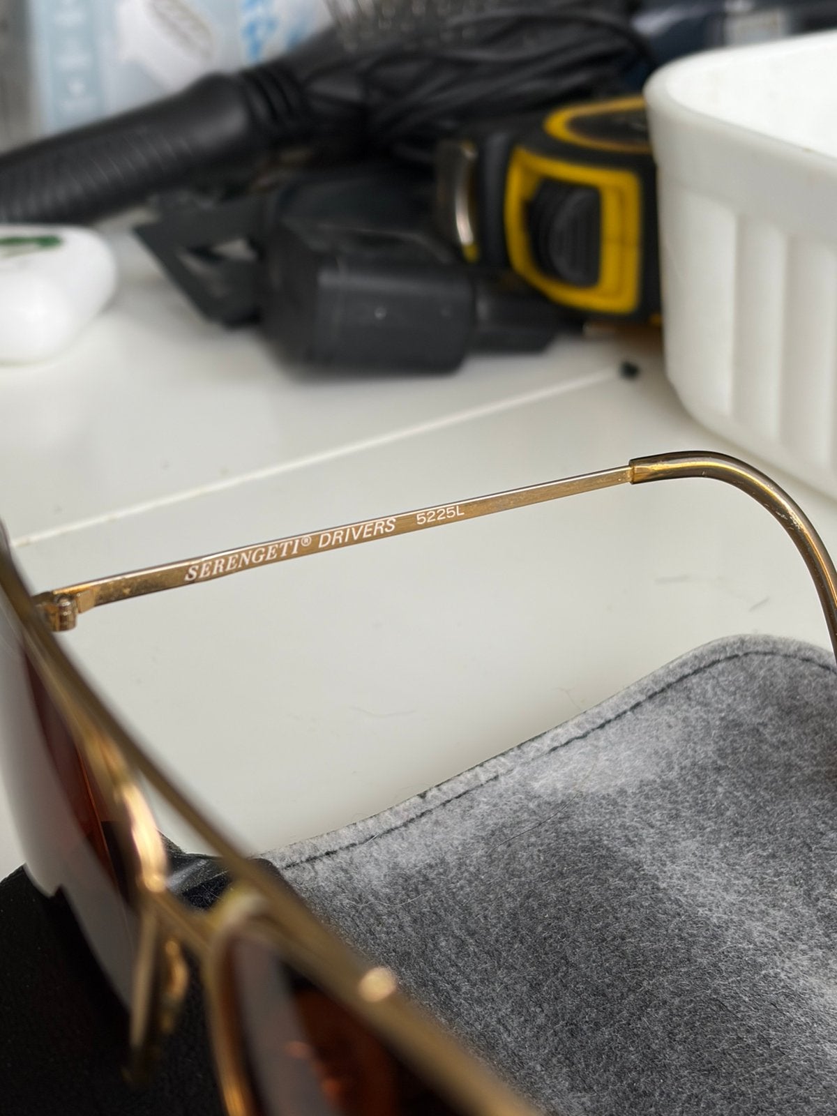 Lunettes de soleil Corning Vintage Serengeti Drivers 5225L, Enlèvement ou Envoi, Comme neuf, Lunettes de soleil
